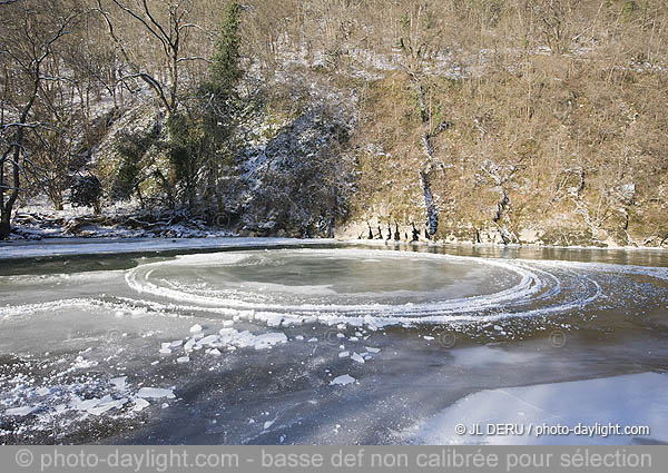 Ourthe en hiver